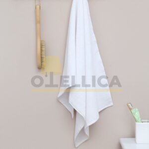 Полотенце махровое 50×100 см отбеленное 470 г/м², для отелей