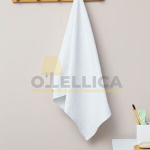 Махровое полотенце 50×100 см отбеленное 500 г/м², для отелей