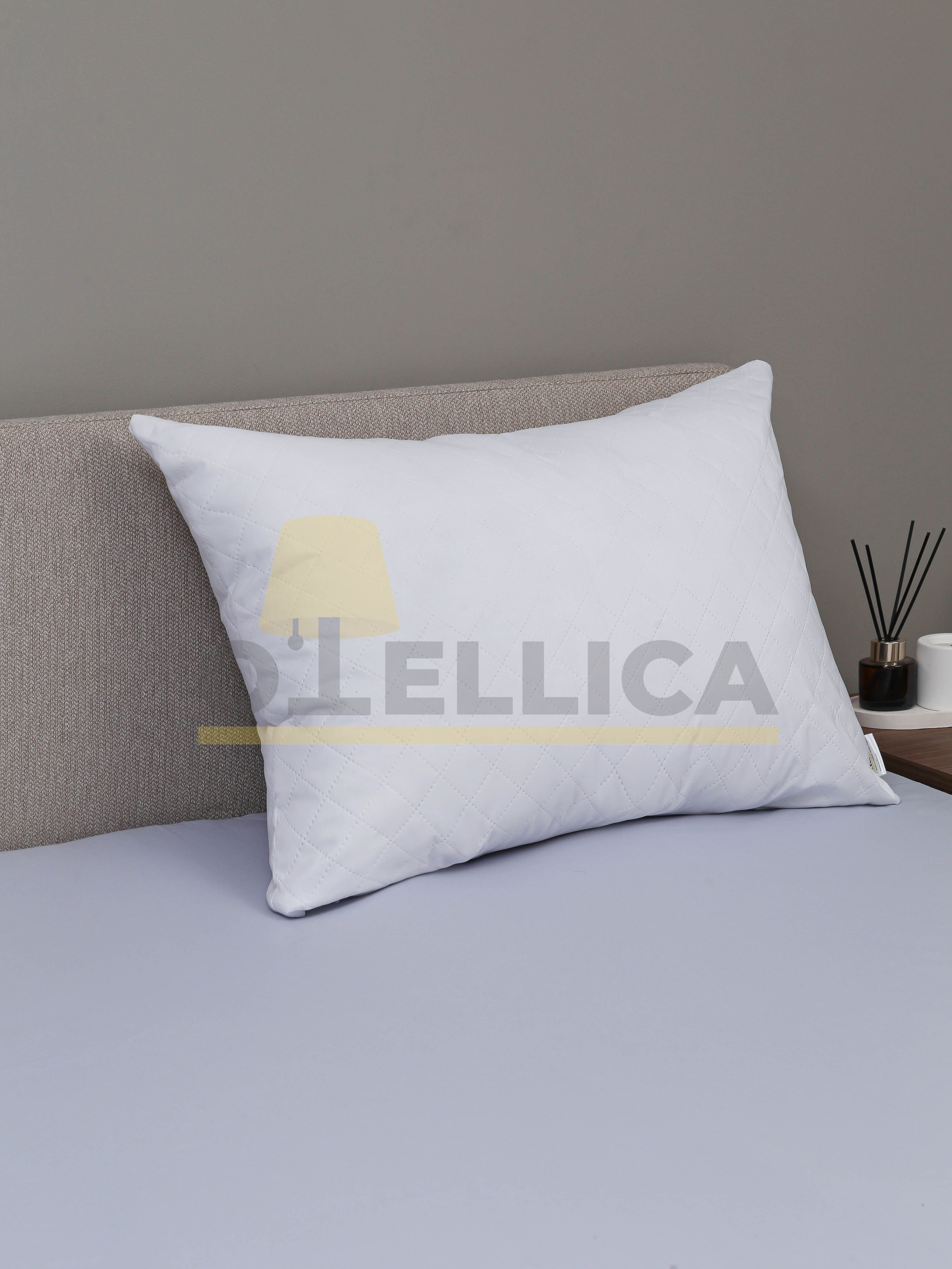 Подушка 50×70 УльтраСтеп однокамерная, микрофибра лебяжий пух, для гостиниц