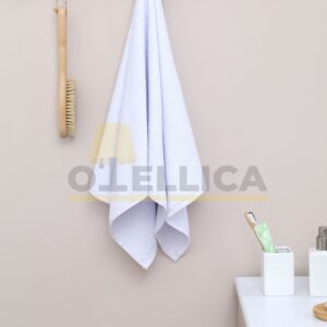 Полотенце махровое Optic White 50×100 см, отбеленное, 470 г/м² для отелей