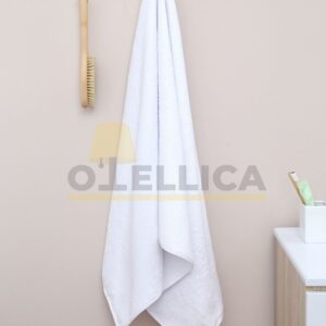 Полотенце махровое Optic White 70×140 см, отбеленное, 470 г/м² для отелей