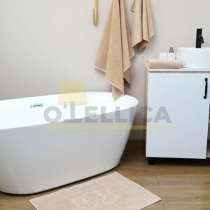 Коврик махровый 50×70 см, 600 г/м² для гостиниц и отелей