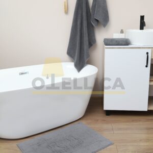Коврик махровый 50×70 см, 600 г/м² для гостиниц и отелей