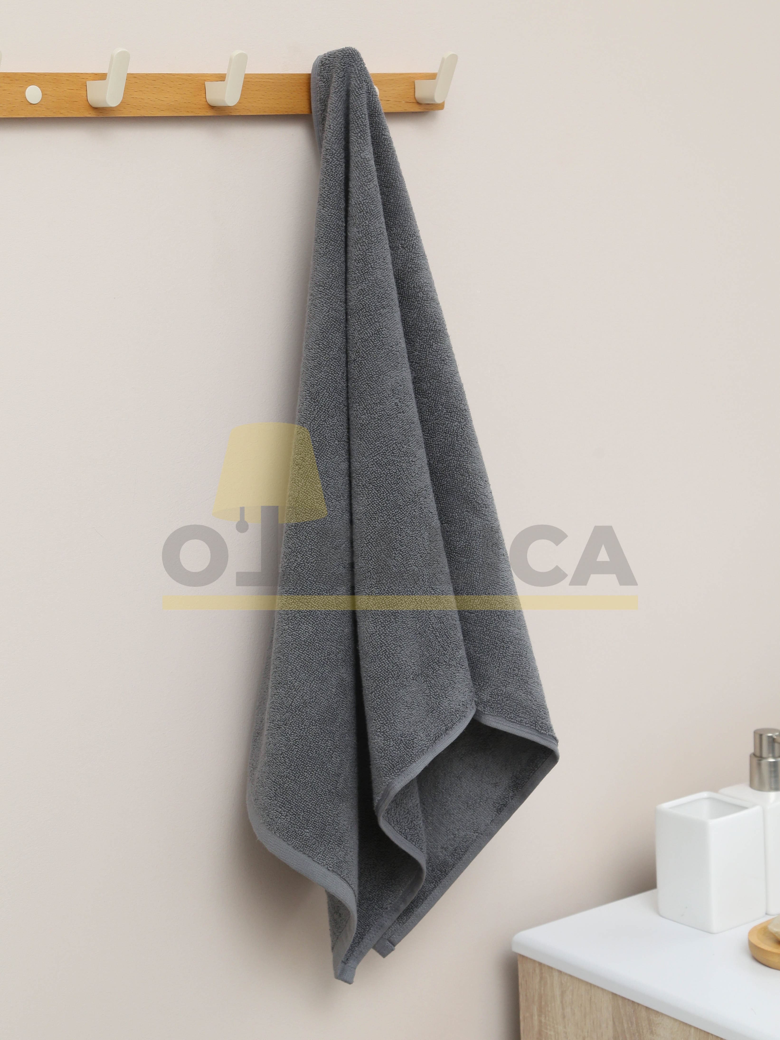 Полотенце махровое 50×100 см, цветное, 470 г/м² для отелей