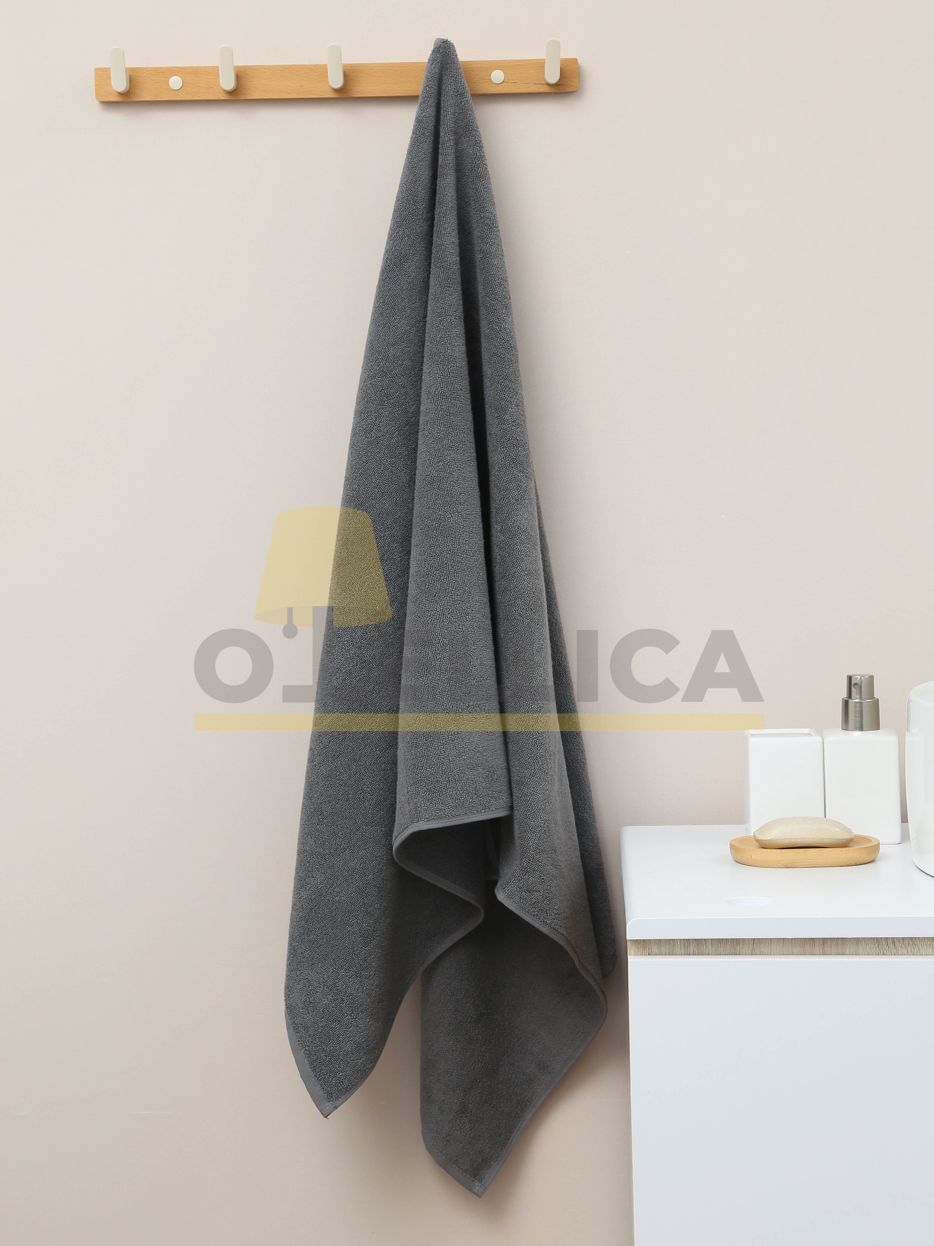 Полотенце махровое 70×140 см, цветное, 470 г/м² для отелей